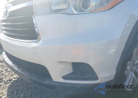 2014 Toyota Highlander Le from USA, damaged, VIN 5TDZARFH8ES007949